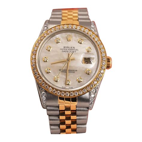rolex datejust diamanti donna